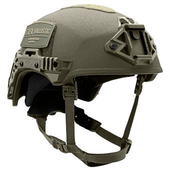 EXFIL Ballistic Helmet with EXFIL Rail 3.0 Ranger Green