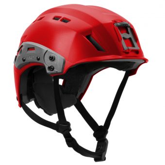 EXFIL SAR Backcountry Helmet with Rails Red