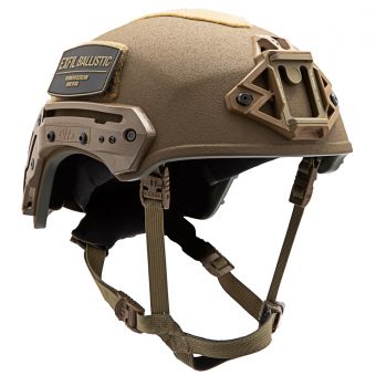 EXFIL Ballistic Helmet with EXFIL Rail 2.0 Coyote Brown