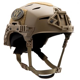 EXFIL Carbon Helmet with EXFIL Rail 3.0 Coyote Brown