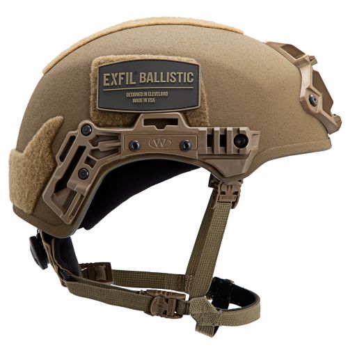 EXFIL Ballistic Helmet with EXFIL Rail 3.0 Coyote Brown #2