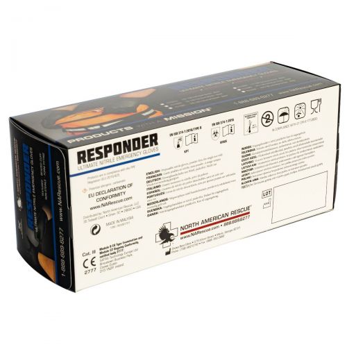 Responder Nitrile Gloves Black #6
