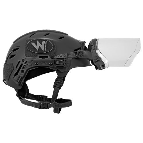 EXFIL Face Shield Installed on the EXFIL LTP Black #4